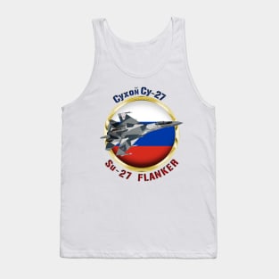 Su-27 Flanker Russia Tank Top